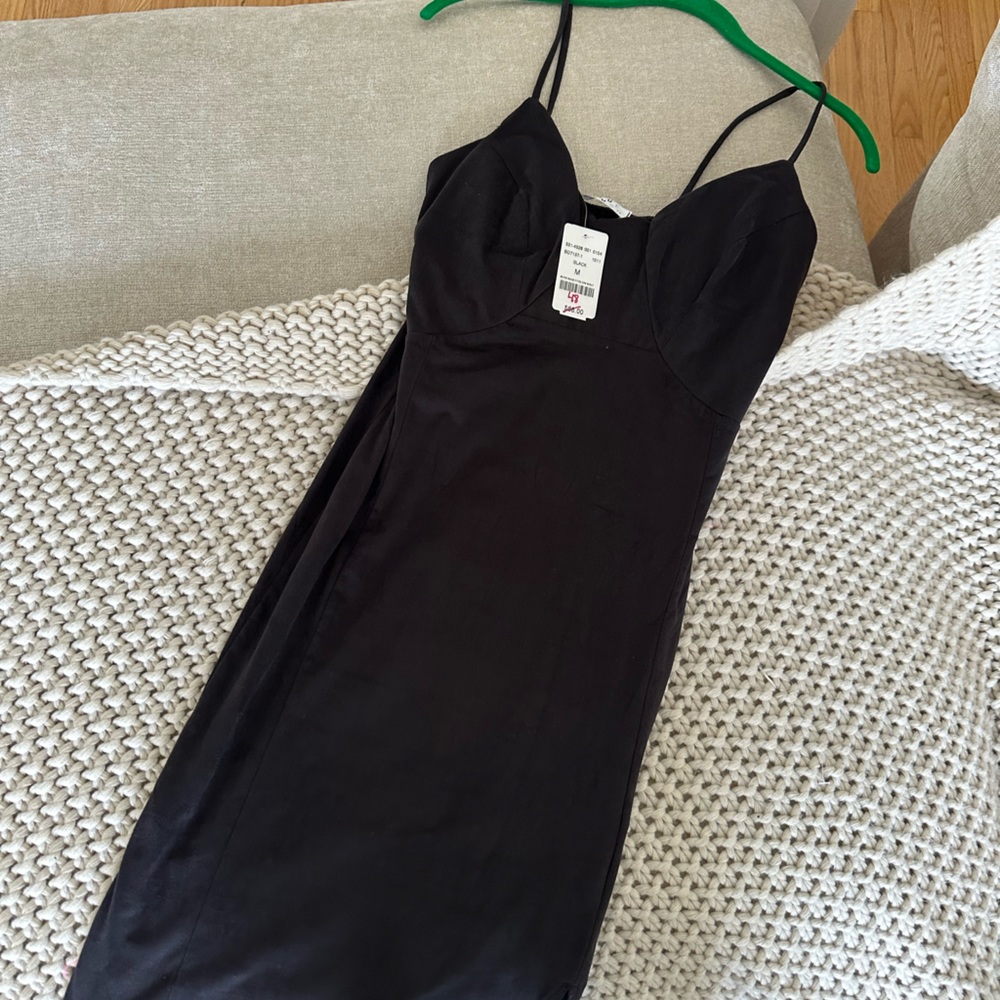 Brand new with tags suede dress size S